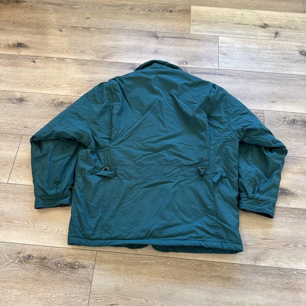 Vintage‎ Timberland Weathergear Jacket Mens L Barn Chore Parka Y2k 90s Green